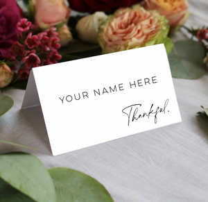 Free Thanksgiving Placecards